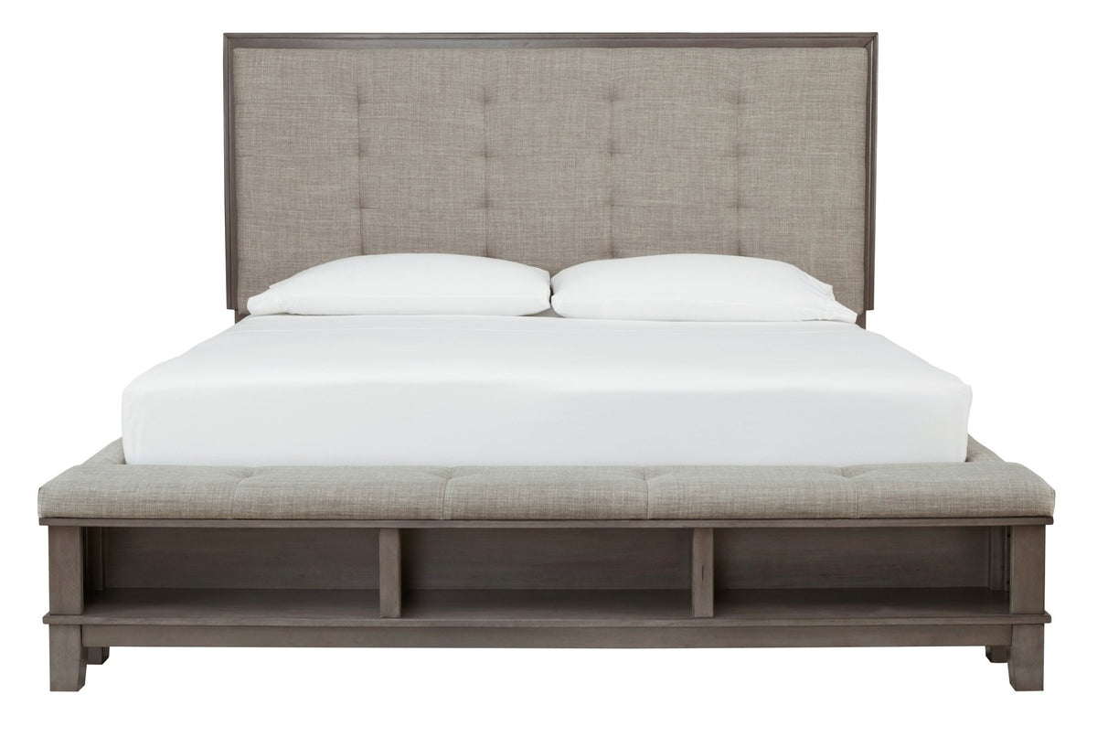Hallanden King Bed with Storage