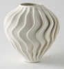 EV22021-01AR| HIGH TEMPERATURE 3D PRINTING PORCELAIN DECORATIVE VASES
