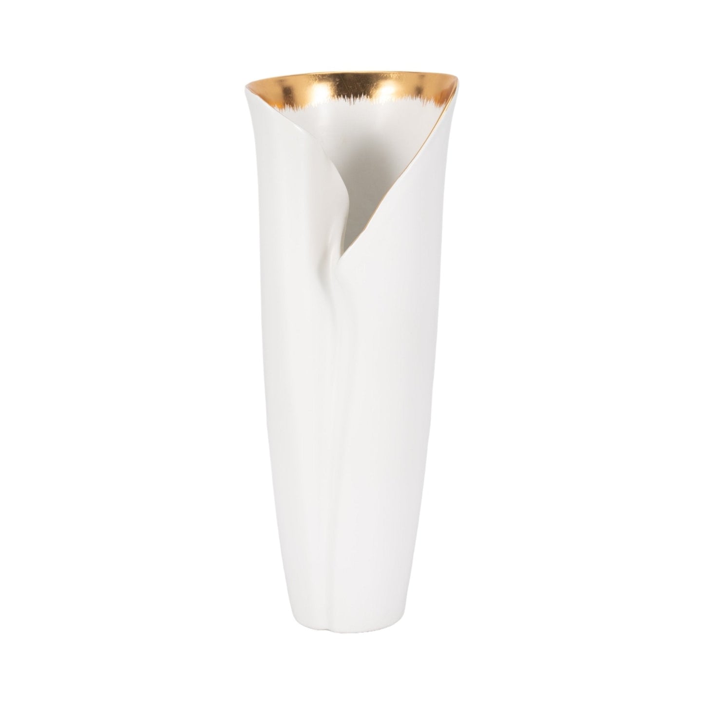 HOLLIS VASE, WHITE