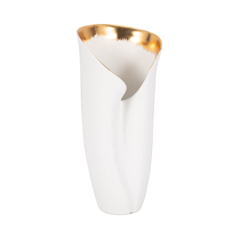 HOLLIS VASE, WHITE