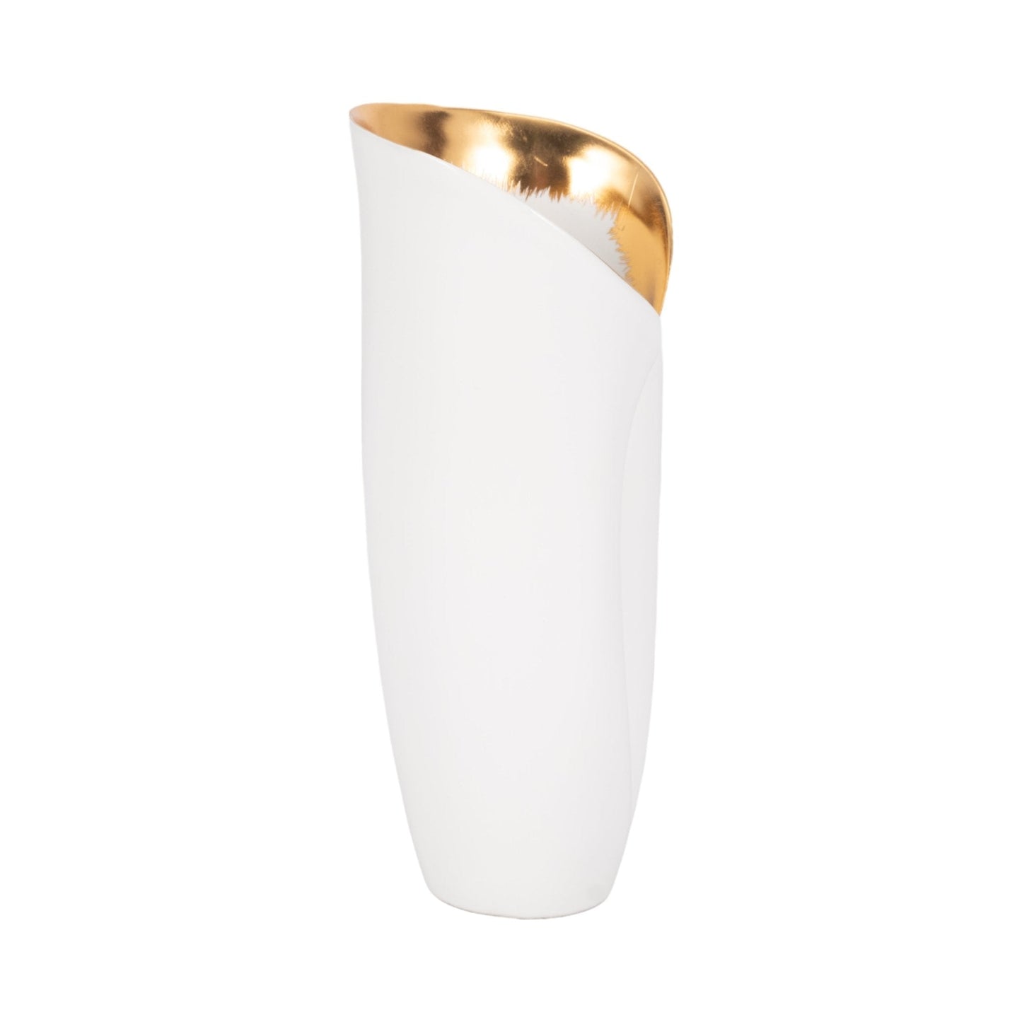 HOLLIS VASE, WHITE