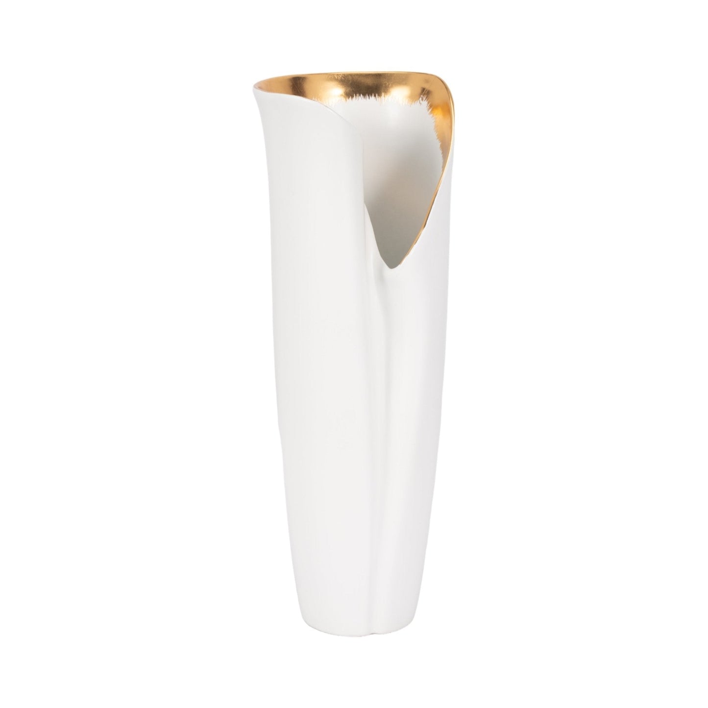 HOLLIS VASE, WHITE