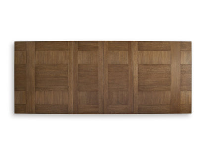 Jorlaina RECT Dining Table with 8 chairs and Server