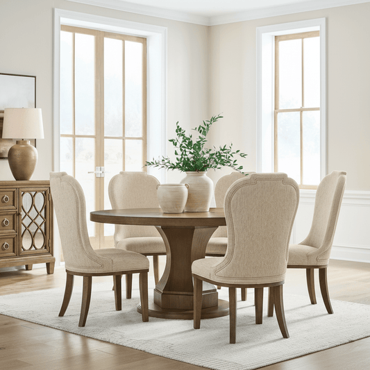 Jorlaina Round Dining Set