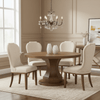 Jorlaina Round Dining Set without server