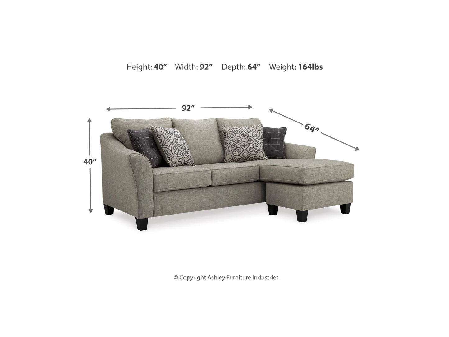 Ashley Homestore | Kestrel Queen Sofa Chaise Sleeper