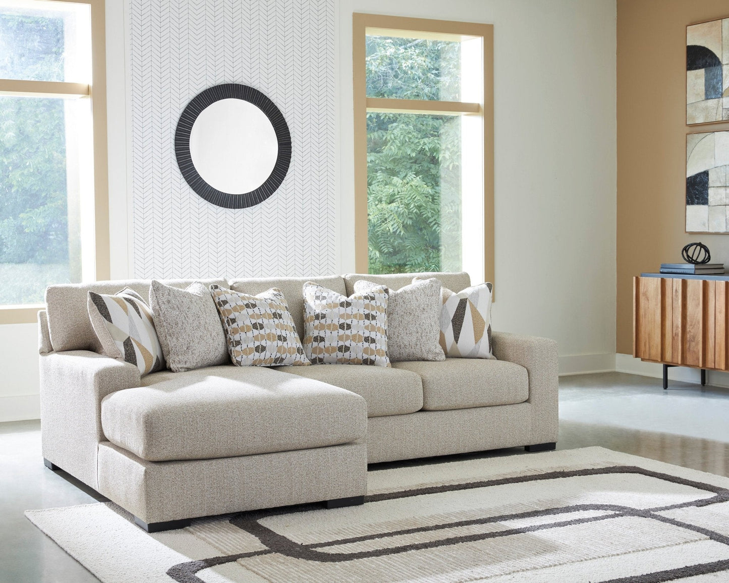 Laurelgrove 2-Piece Sectional Sofa Chaise |75105S4