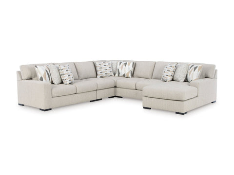 Laurelgrove 5-Piece Sectional with Chaise |75105S12