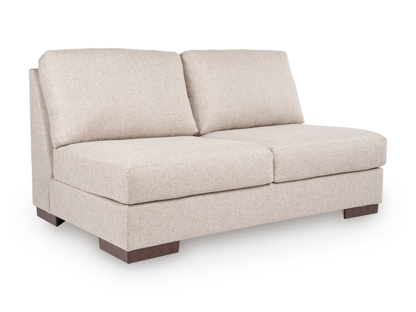 Lavender Armless Loveseat
