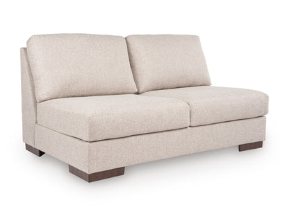 Lavender Armless Loveseat