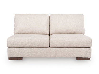 Lavender Armless Loveseat