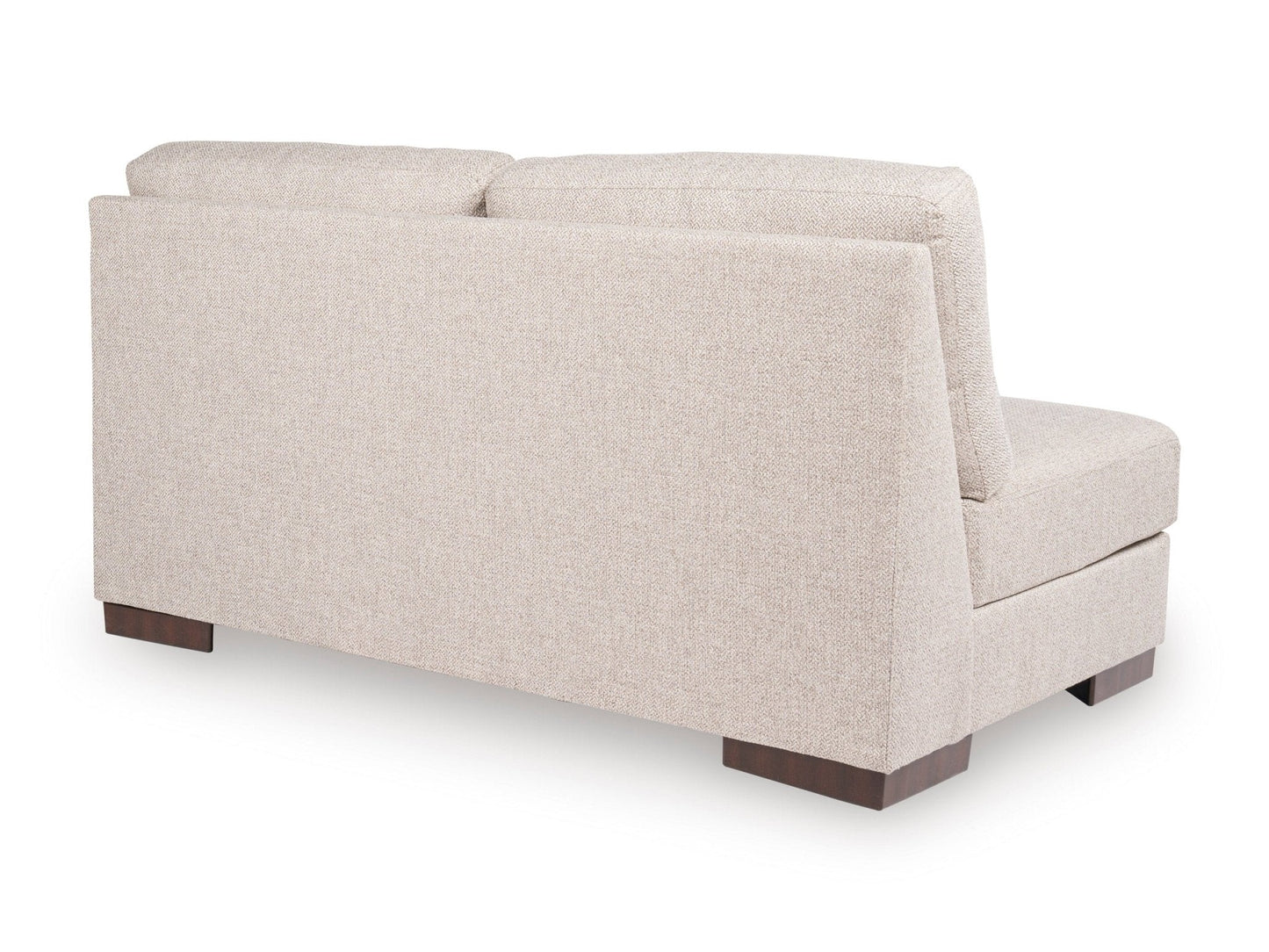 Lavender Armless Loveseat