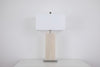 Alabaster Cream Table Lamp Luma Stone Collection