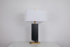 Nero Black Marble Table Lamp Luma Stone Collection