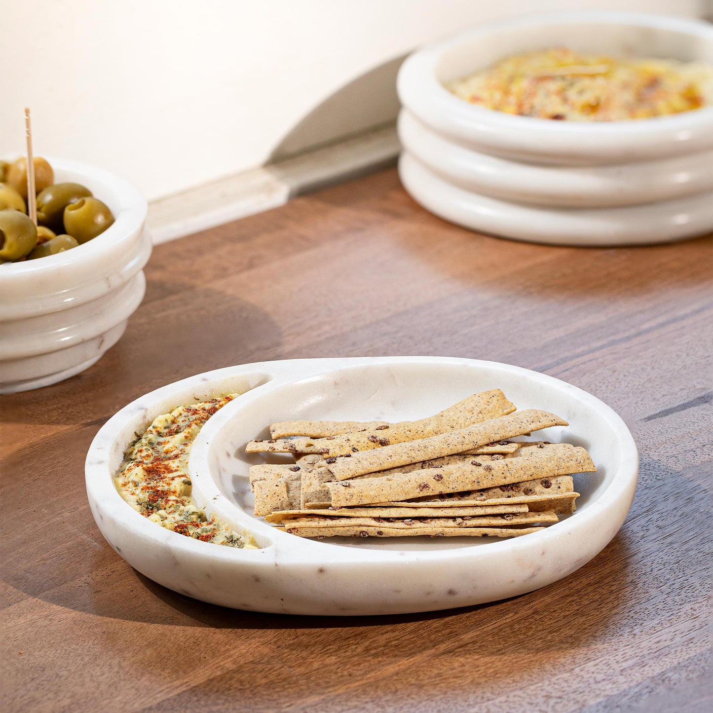 Marble Oval Tray