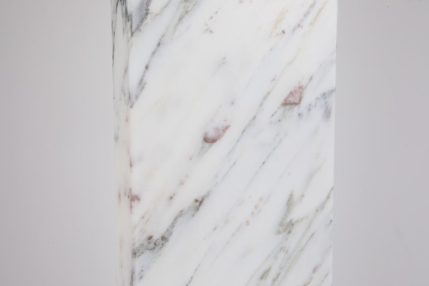 Marbled Linen Table Lamp Luma Stone Collection