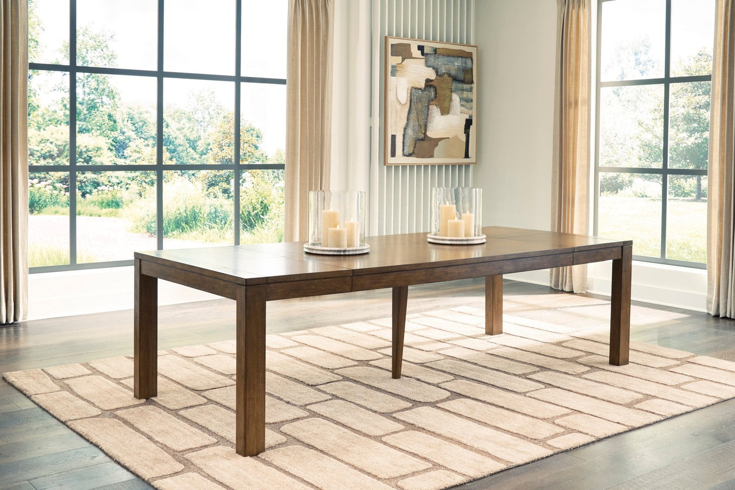 Marxmore RECT Dining Table with 10 chairs