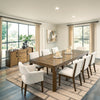 Marxmore RECT Dining Table with 10 chairs and Server