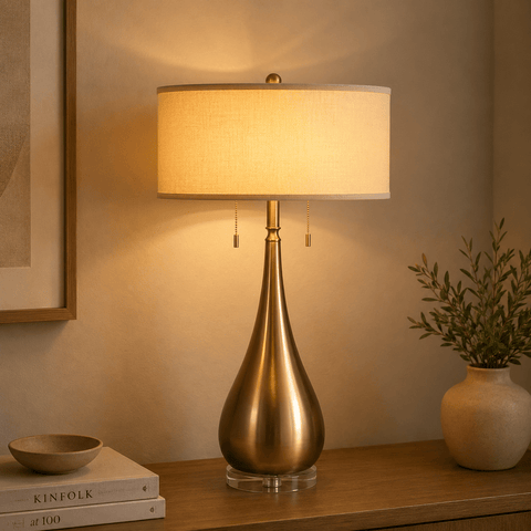 Elara Gold Table Lamp