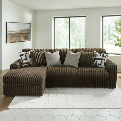 Midnight-Madness 3-Piece Sectional with Chaise S15 