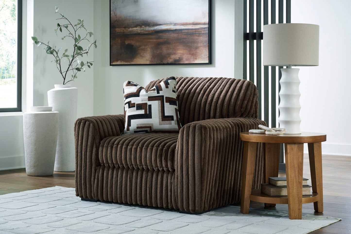 Midnight-Madness Oversized Chair