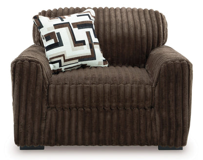 Midnight-Madness Oversized Chair