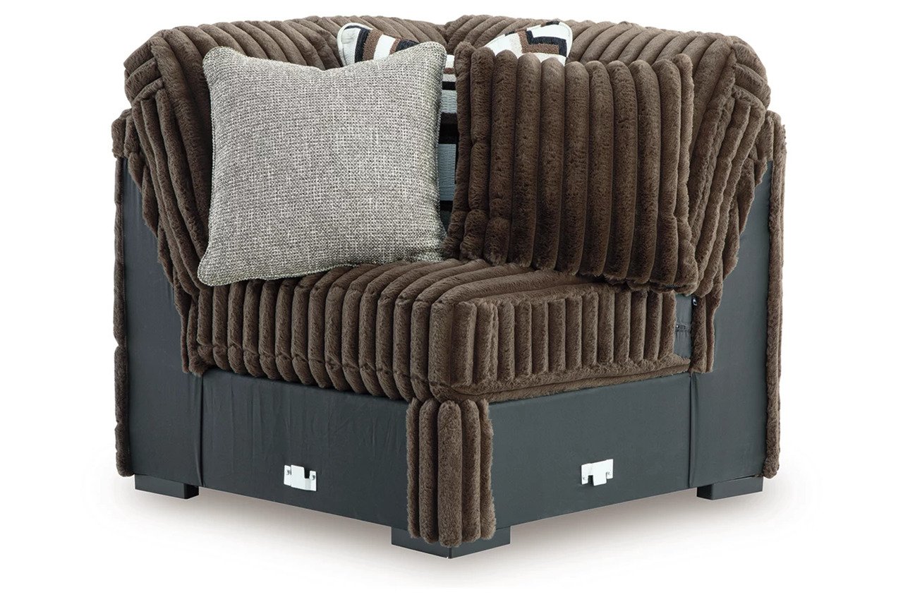 Midnight-Madness 5-Piece Sectional with Chaise