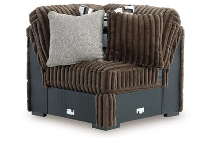 Midnight-Madness 5-Piece Sectional with Chaise