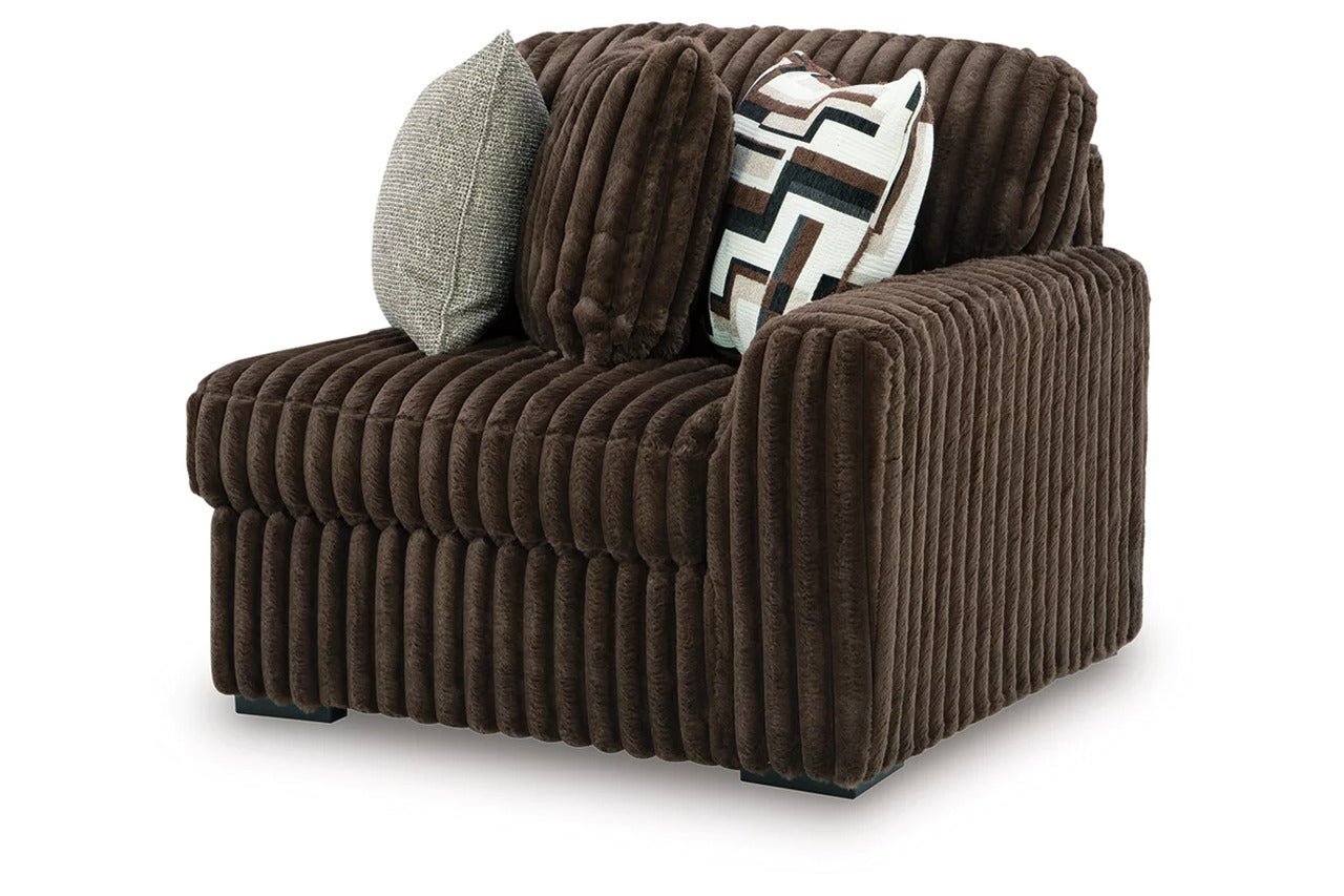 Midnight-Madness 5-Piece Sectional with Chaise