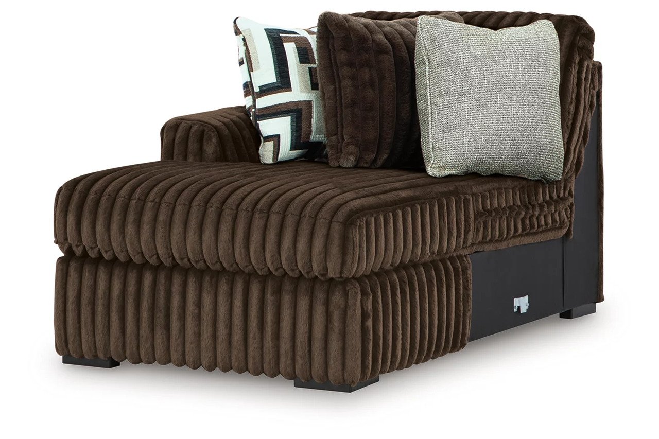 Midnight-Madness 5-Piece Sectional with Chaise