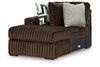 Midnight-Madness 5-Piece Sectional with Chaise
