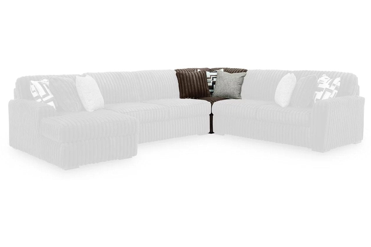 Midnight-Madness 5-Piece Sectional with Chaise