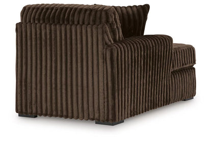 Midnight-Madness 5-Piece Sectional with Chaise