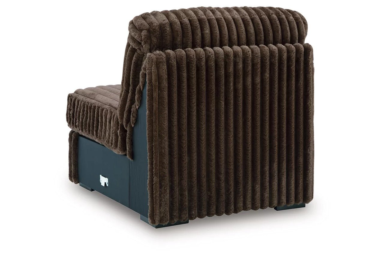 Midnight-Madness 3-Piece Sectional with Chaise S15 
