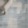 Modern light blue Rug