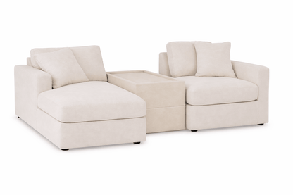 Modmax 3-Piece Chaise, corner chair, and Console
