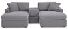 Modmax Modmax 3-Piece Chaise Sectional