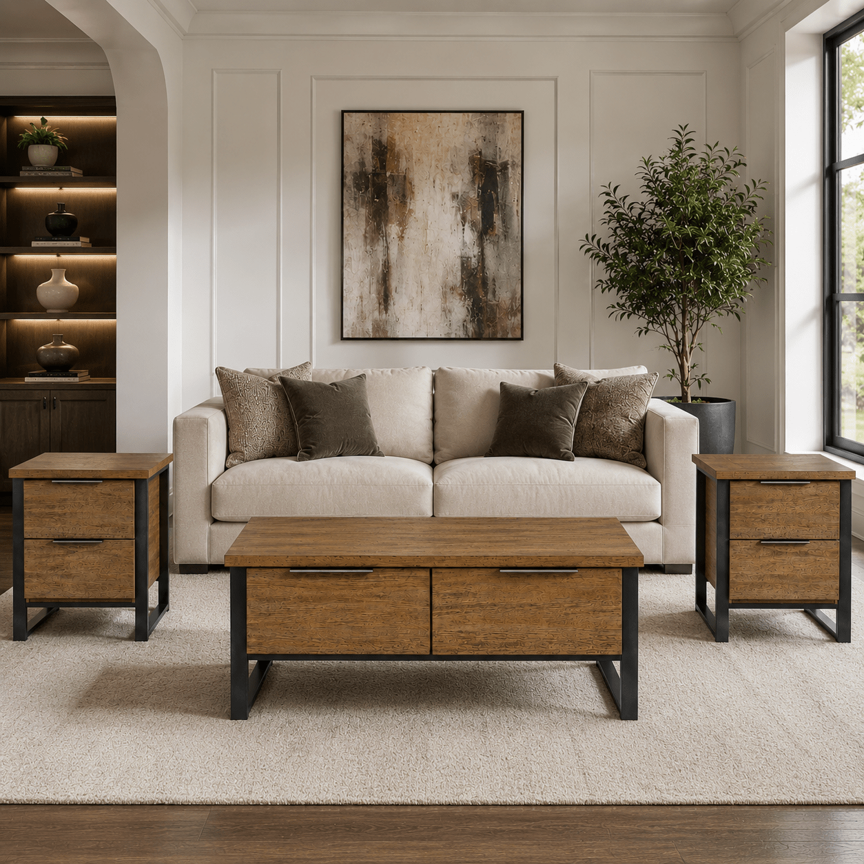 Montia Lift-Top Coffee Table Set