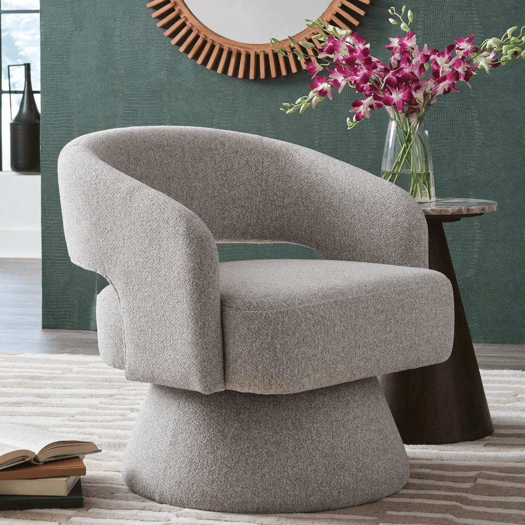Nashkins Swivel Accent Chair