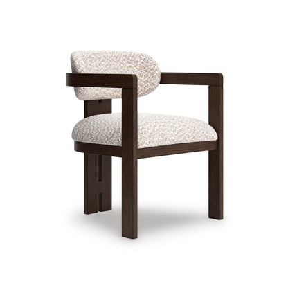 Neo Round Dining Room Set With 4 Arm chairs