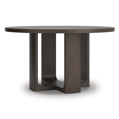 Neo Round Dining Room Set With 4 Arm chairs