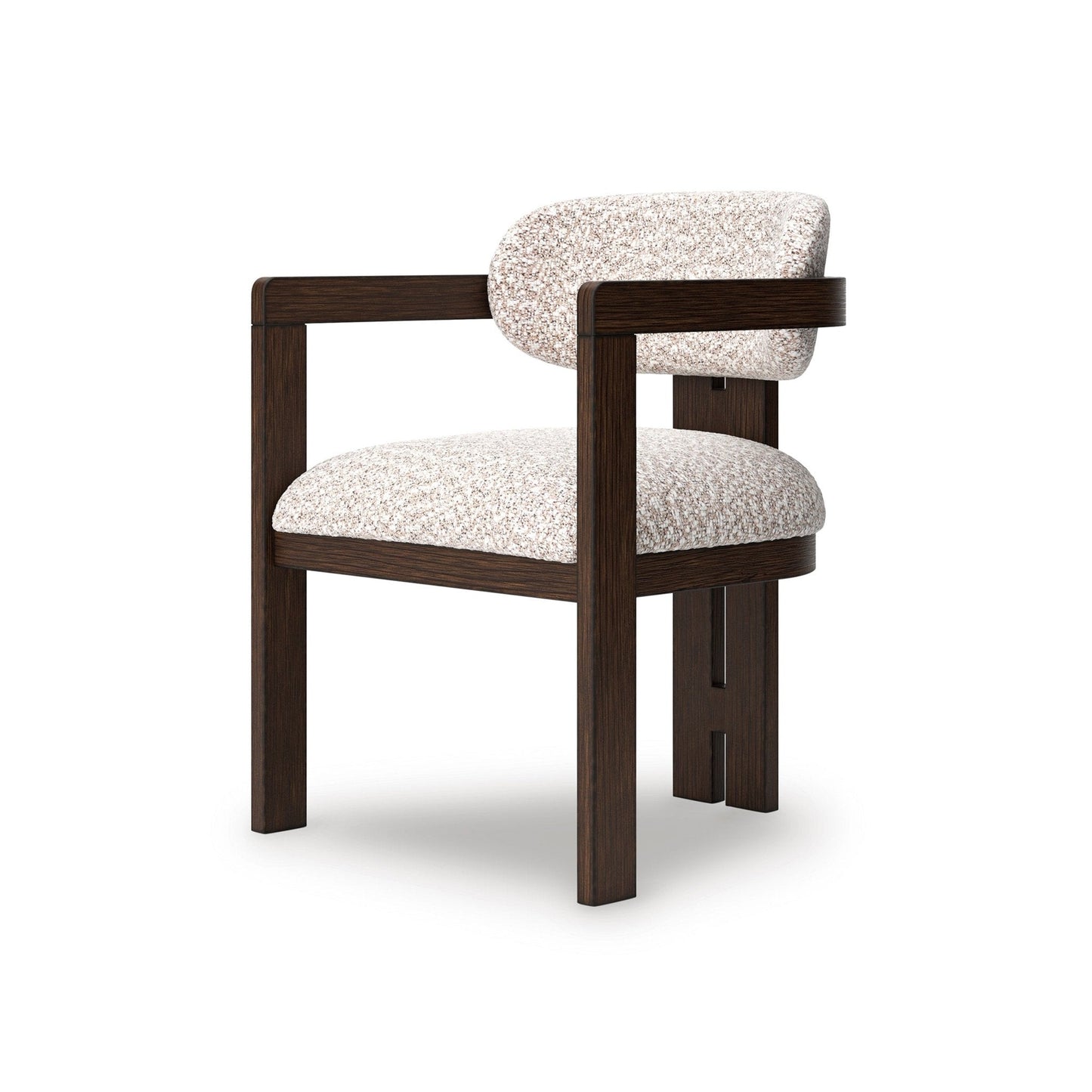 Neo Round Dining Room Set With 4 Arm chairs