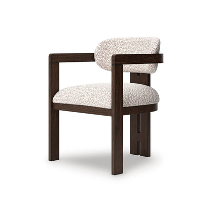 Neo Round Dining Room Set With 4 Arm chairs