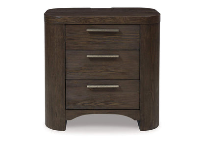Neo Three Drawer Night Stand