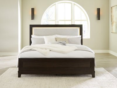 Ashley Homestore | Neymorton King Upholstered Panel Bed