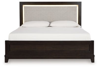 Ashley Homestore | Neymorton King Upholstered Panel Bed