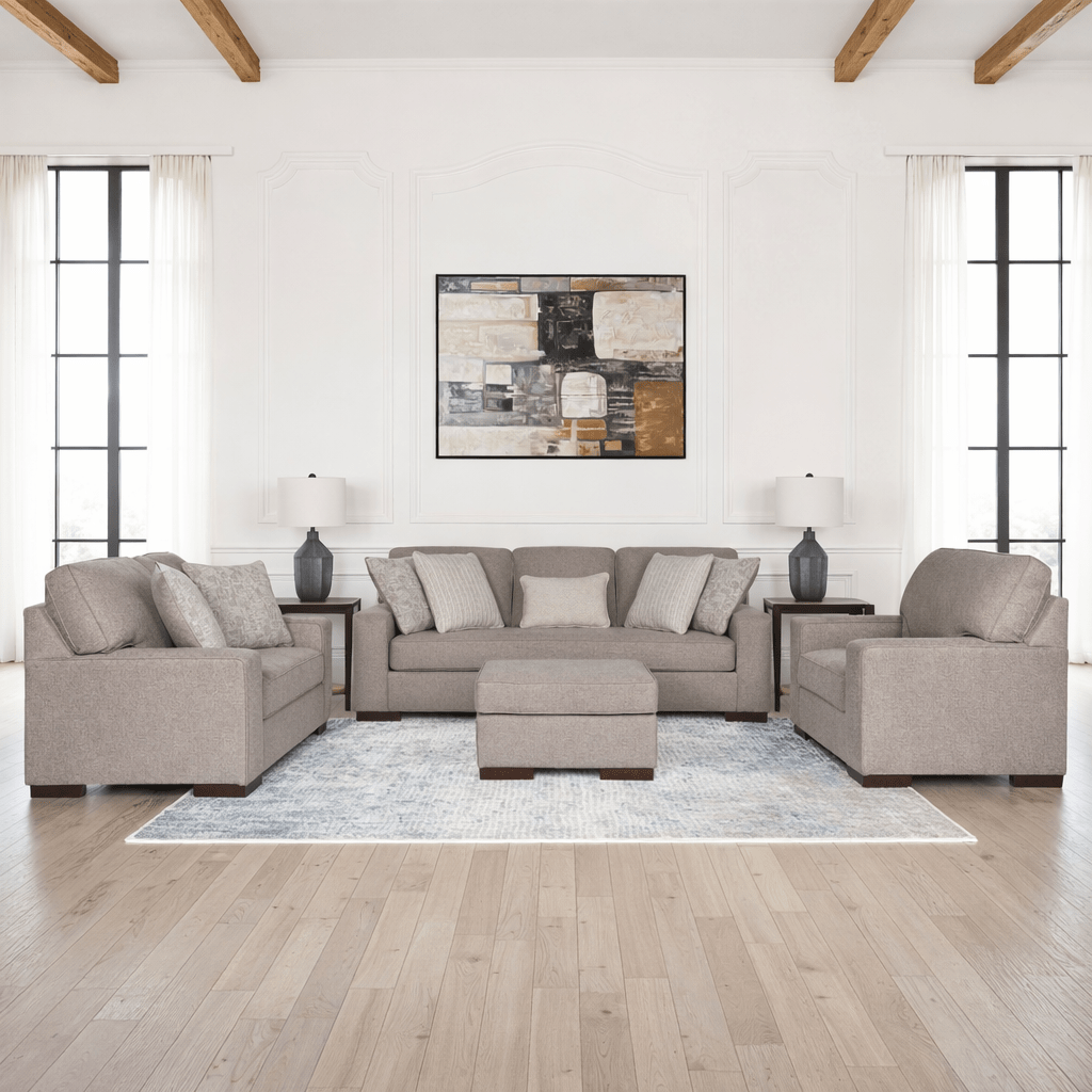 Padova Sofa Set with Free Tarica Table (Set of 3)
