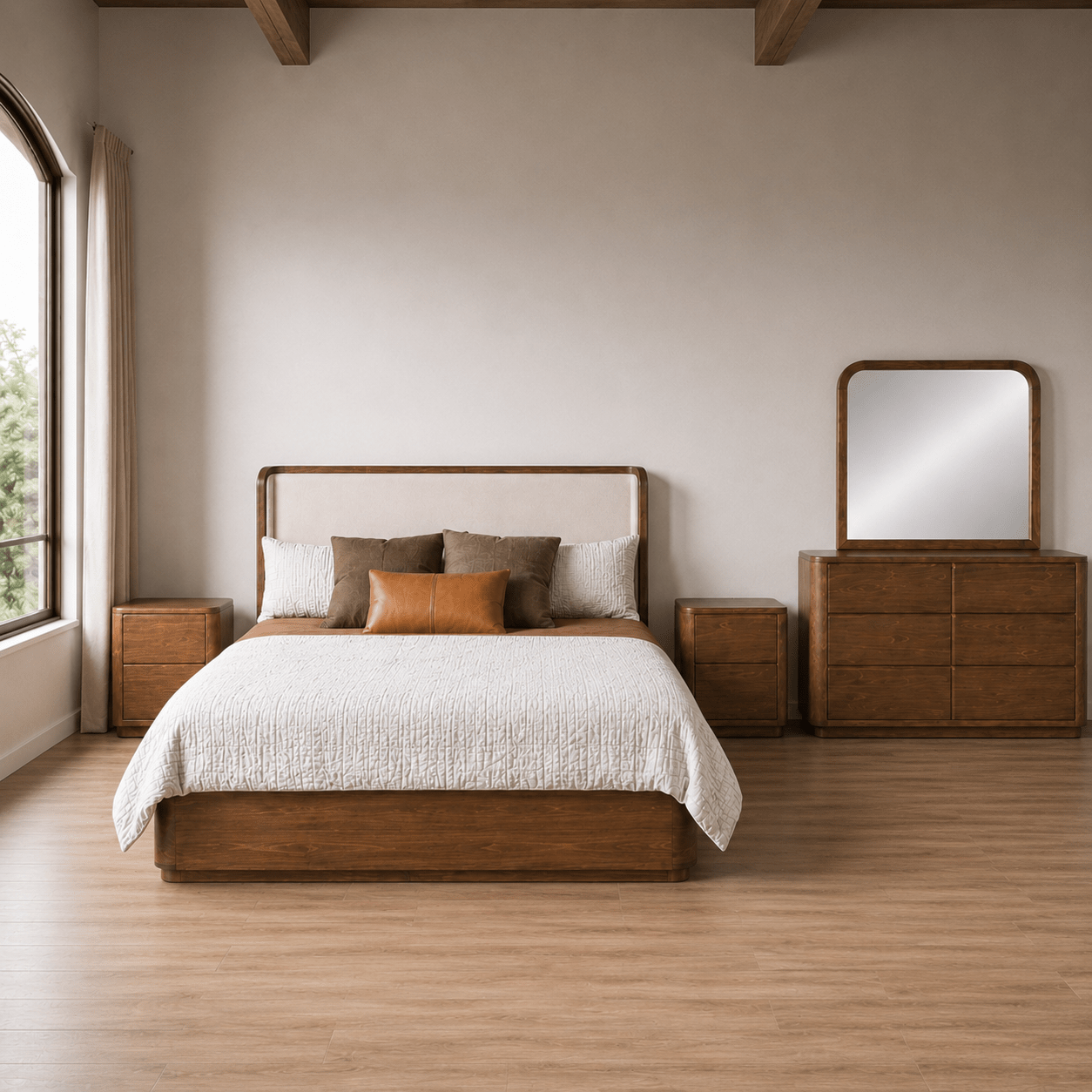 Mirlanda King Upholstered Bed