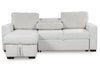 Poppleton 2-Piece Sectional with Pop Up Sleeper and Chaise