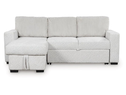 Poppleton 2-Piece Sectional with Pop Up Sleeper and Chaise